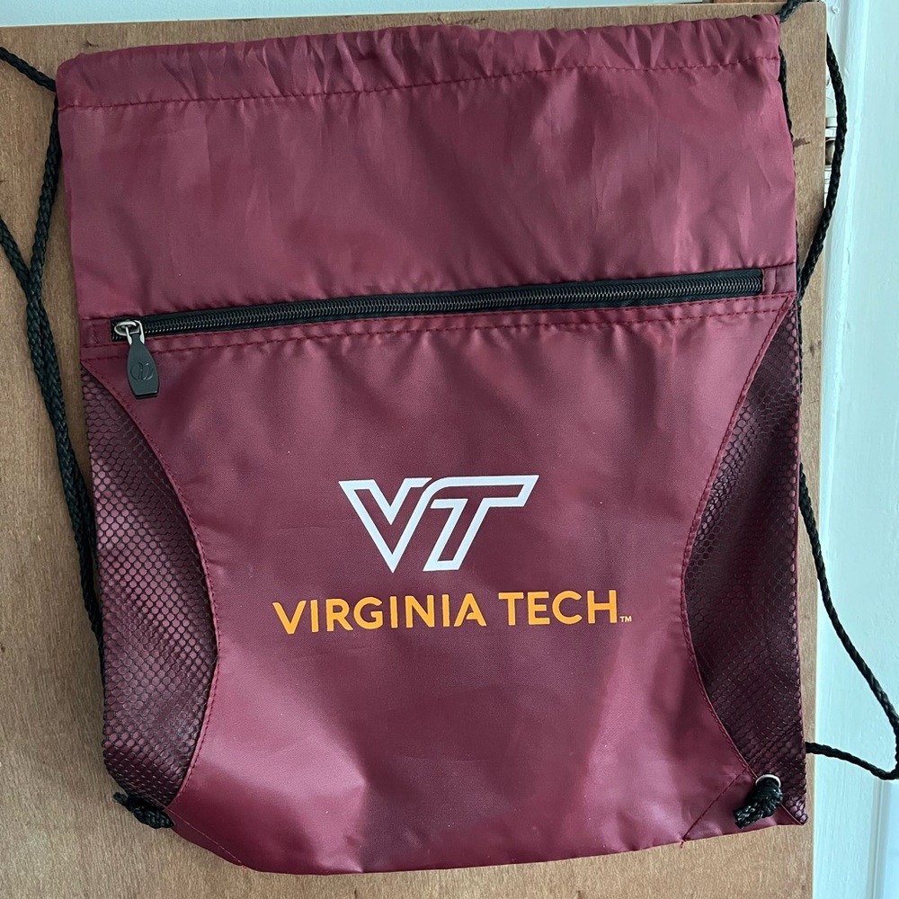 Virginia Tech String Bag